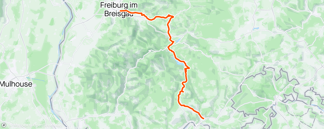Map of the activity, Kurzer Bruder-Besuch