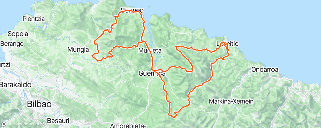 Map of the activity, 4 ordu 4 igoeragaz