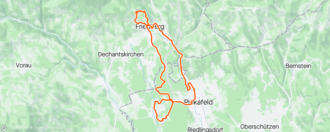 Карта физической активности (Lockere Feierabendrunde)