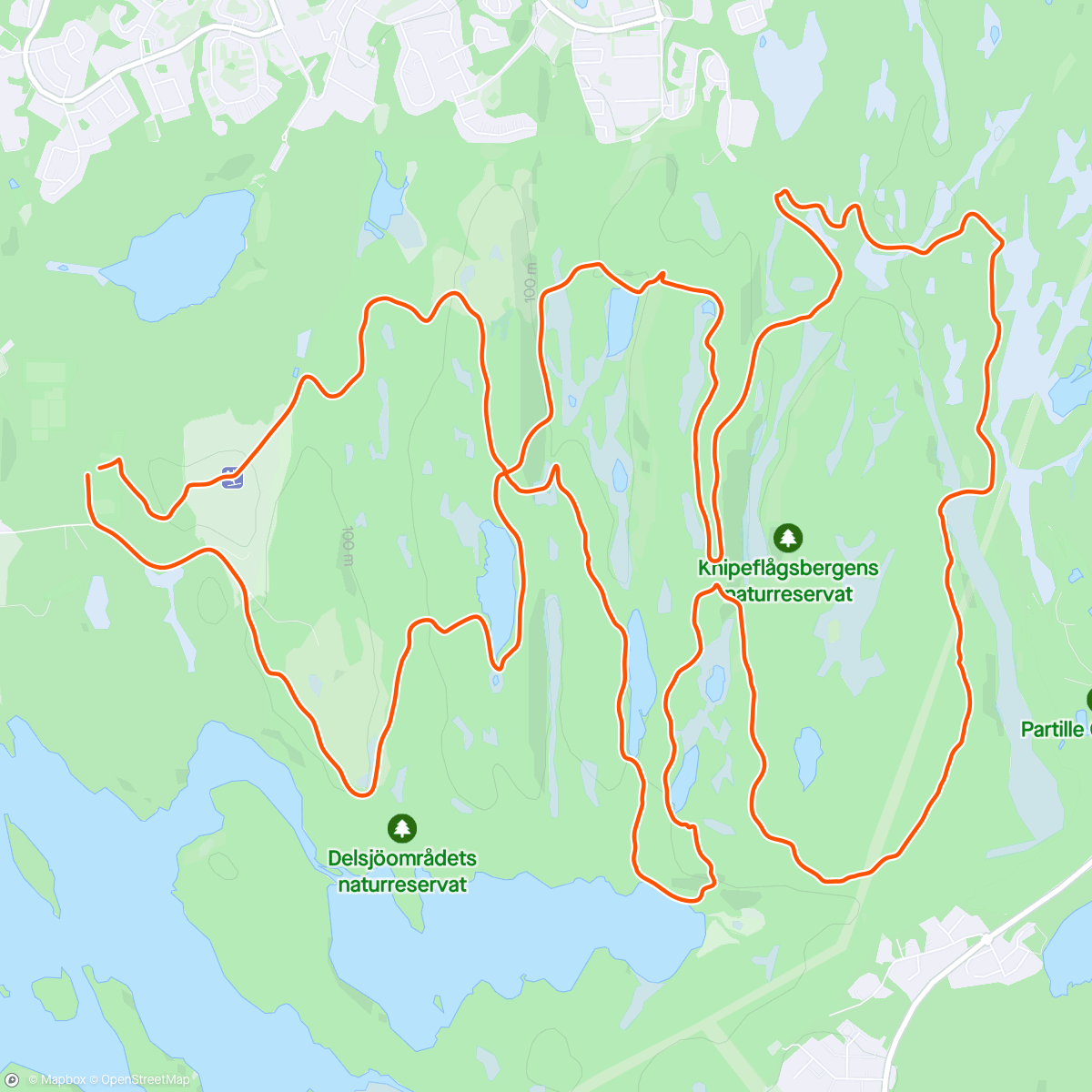 「Ryggarna 2024」活動的地圖