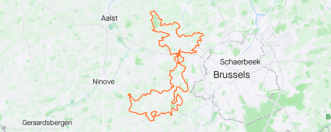 Map of the activity, PlugPlug Pajottenland