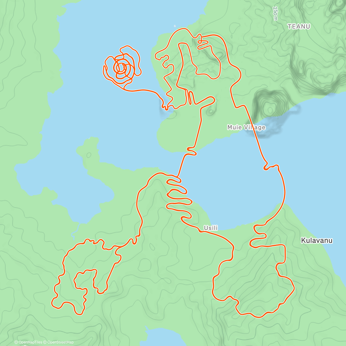 Map of the activity, Zwift - The Mega Pretzel in Watopia 🤪