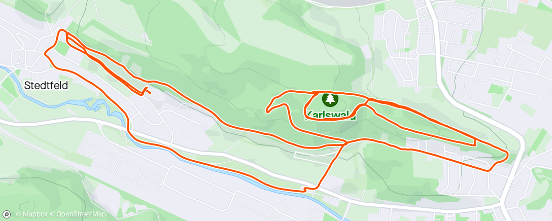 Map of the activity, Exploration Eisenach, joli terrain de jeux !