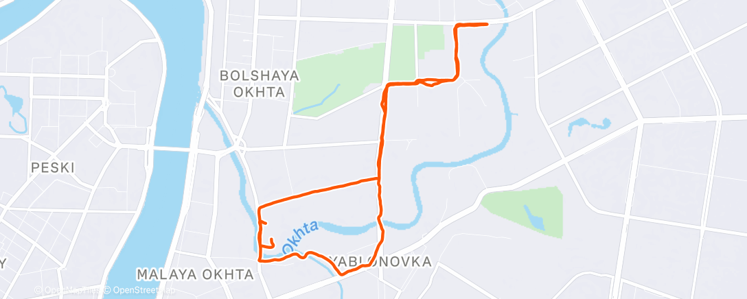 Map of the activity, Recovery