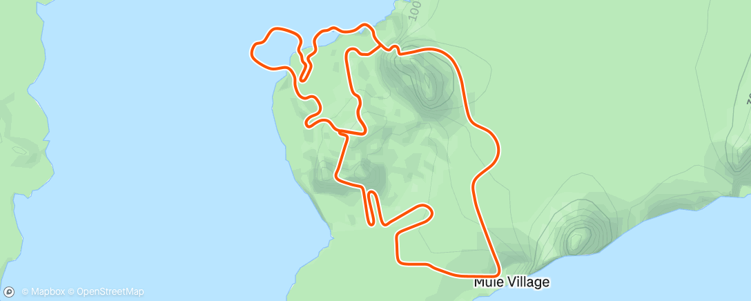 Map of the activity, Treadmill- progresives