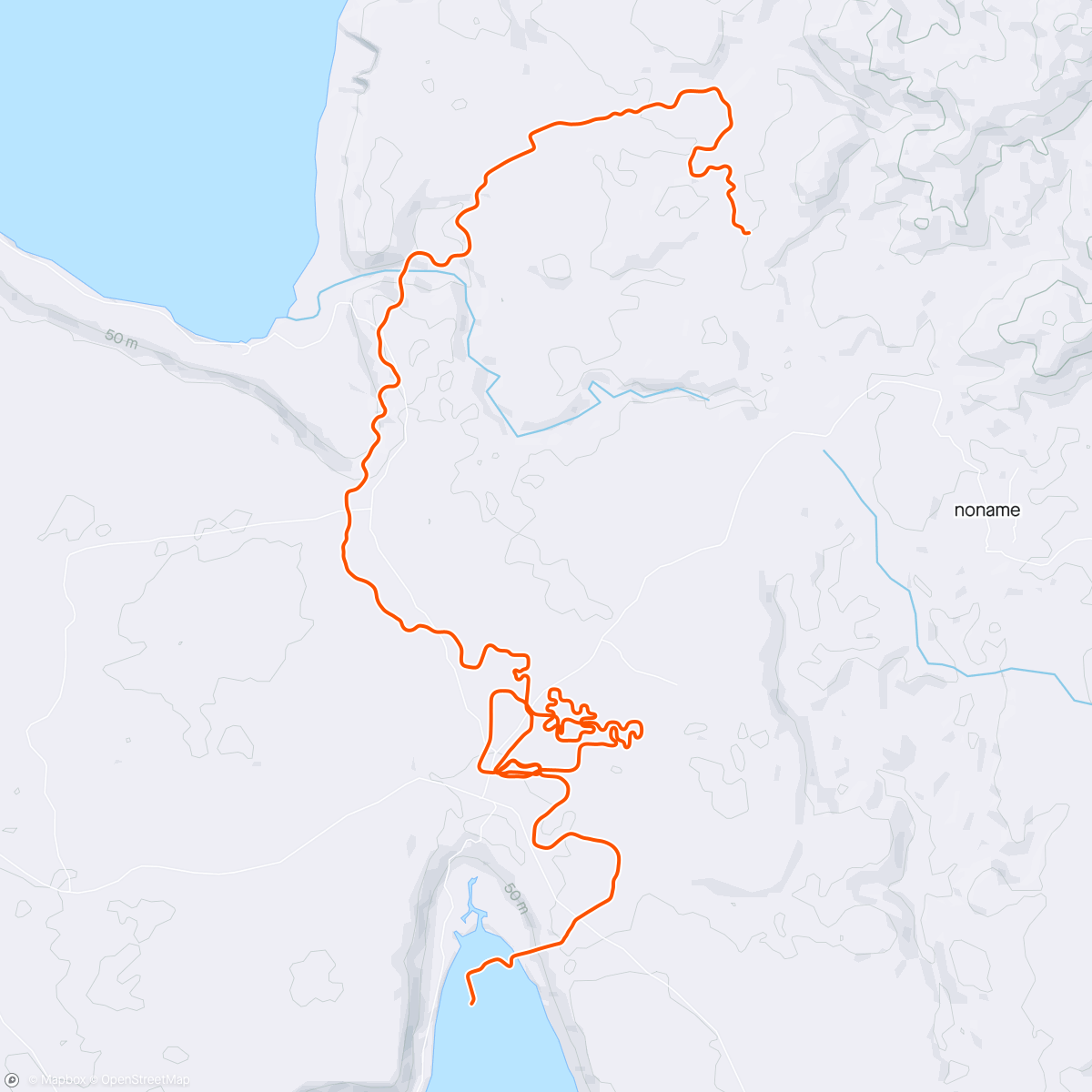Map of the activity, Zwift - Group Workout: AP Racing | Saturday Ride Along (E) on Chasing the Sun in Makuri Islands