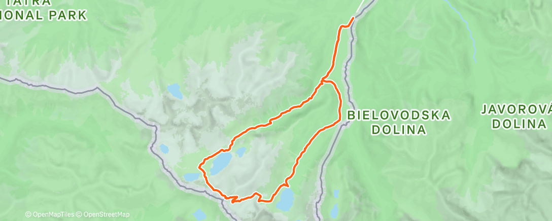 Map of the activity, Przez Szpiglasową przełęcz