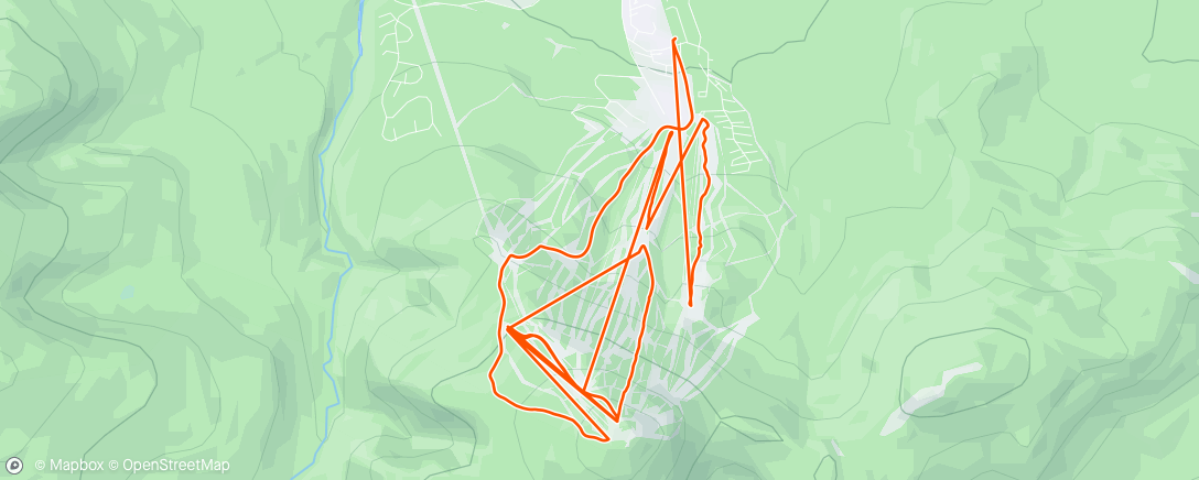 Carte de l'activité Afternoon Alpine Ski