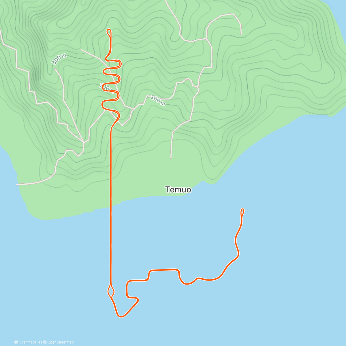 Map of the activity, Zwift - Hilltop Hustle in Watopia