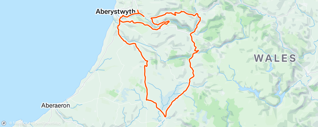 Карта физической активности (Cycling)