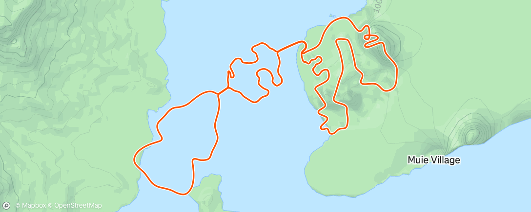 Map of the activity, Zwift - Triple Twist in Watopia