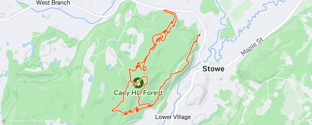 Map of the activity, gettin the legs spinning again