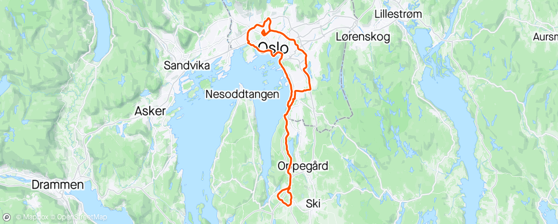 Map of the activity, Oslo #10
