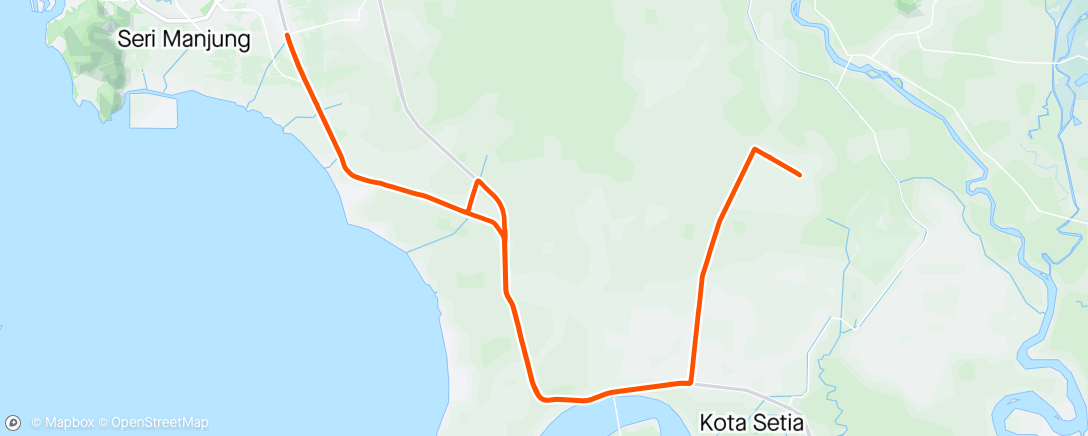 Map of the activity, Morning Bonk Ride 😆