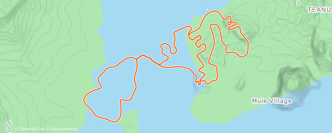 Map of the activity, Zwift - Threshold - 8' on Jarvis Seaside Sprint in Watopia
