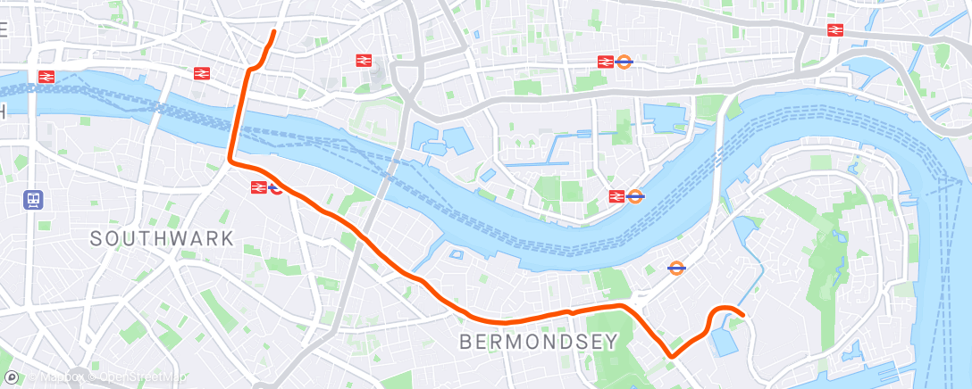 Map of the activity, 🚲🧘🏽‍♀️