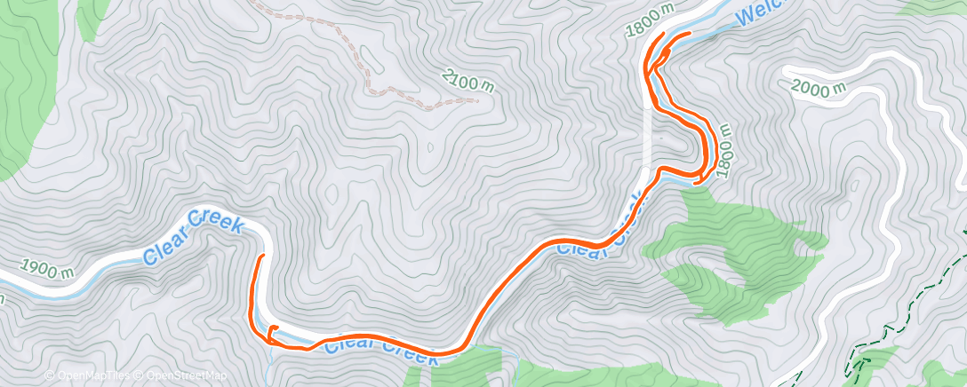 Карта физической активности (Morning Run)