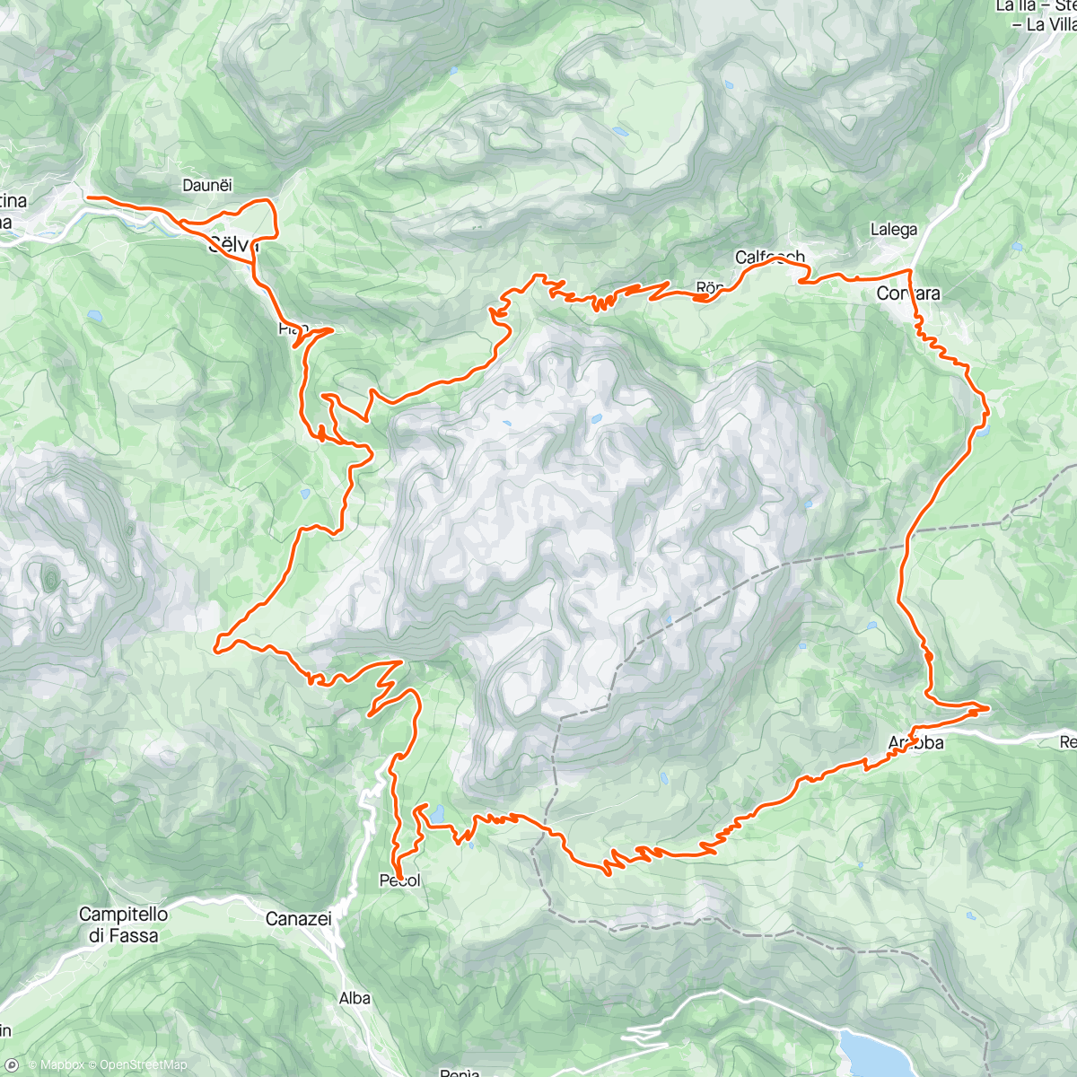 Map of the activity, Traumhafte Dolomiten - wenn die Natur erwacht und noch keine Touristen da sind 🏔🌲☘️🌷☀️🚵‍♂️