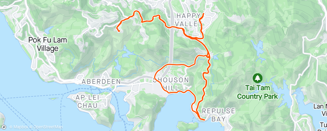 Map of the activity, Repulse Bay Road on the Shiv