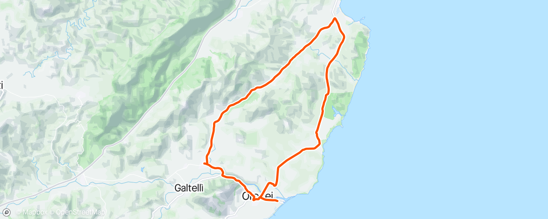 Map of the activity, Rest day before last stage