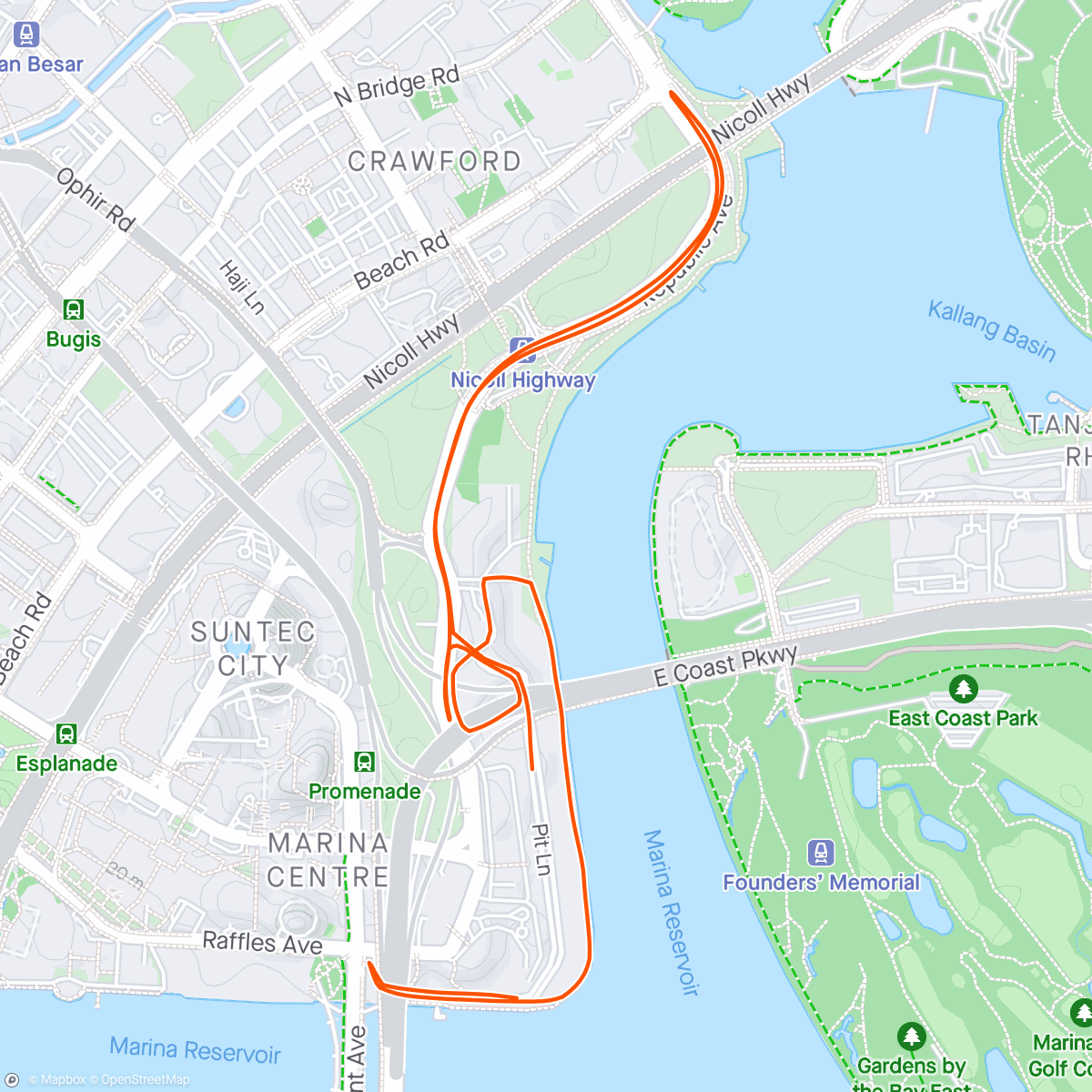 Map of the activity, #JPMCC