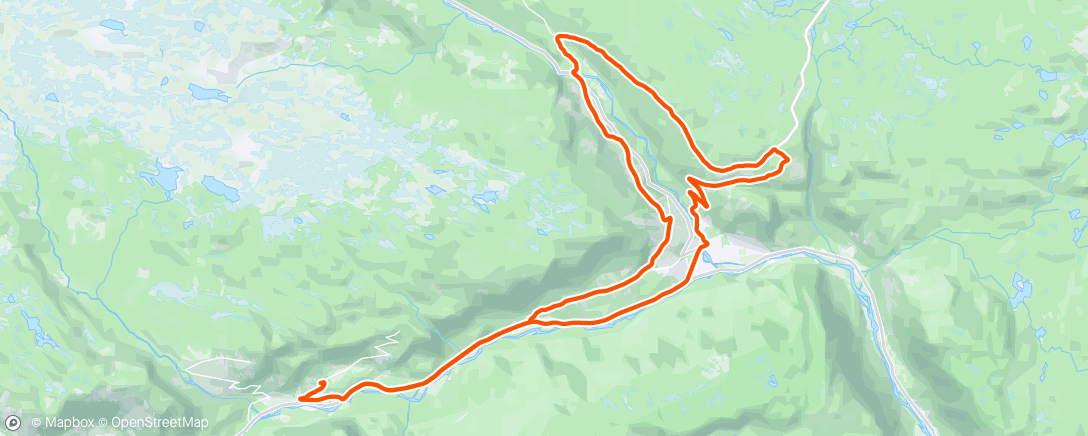 Map of the activity, Rett og slett en «Afternoon Ride»🚴🏻‍♀️