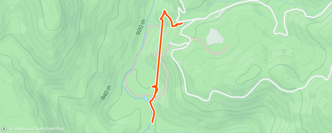Map of the activity, Hike with the kids.