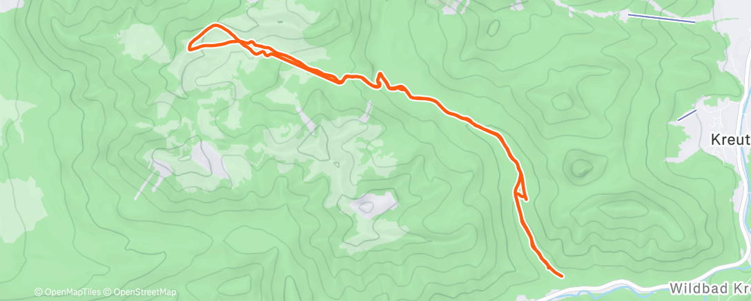 Map of the activity, Seekarkreuz