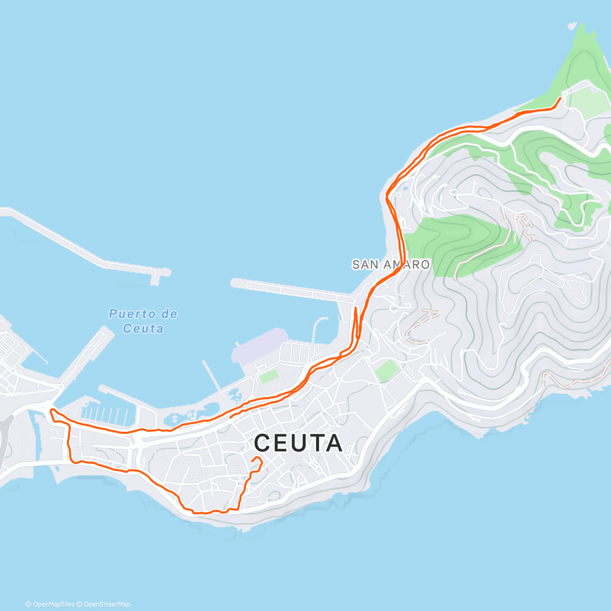 Map of the activity, A bajar todo 🎄🍗 🍔 🍰 🍩 🎅🏼