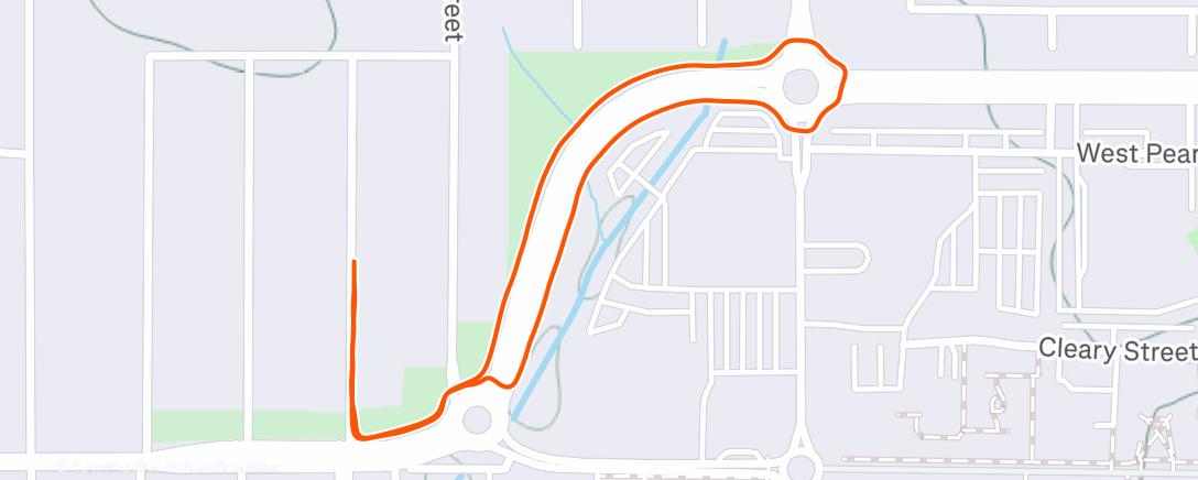 Карта физической активности (Sweat Candy Run)