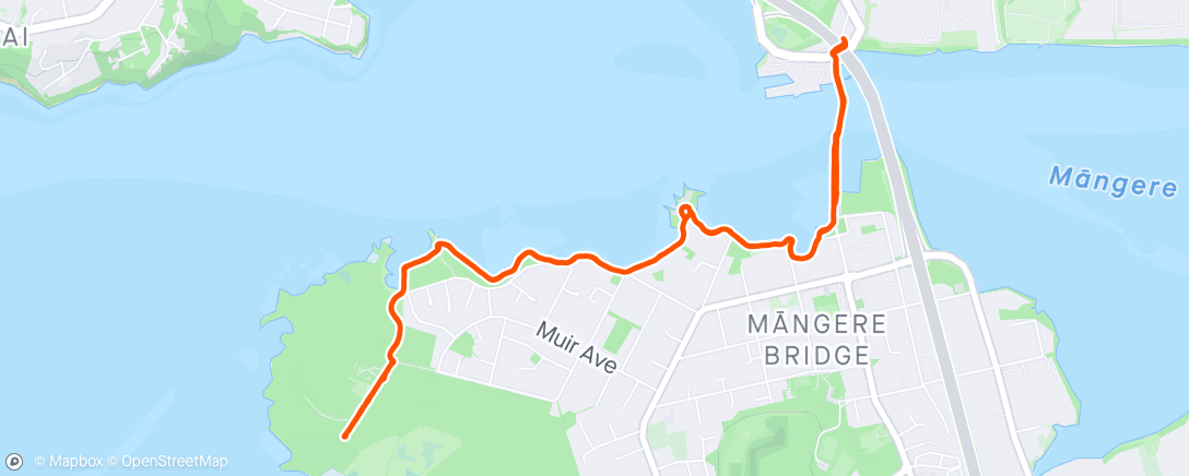 Mapa da atividade, Morning Run