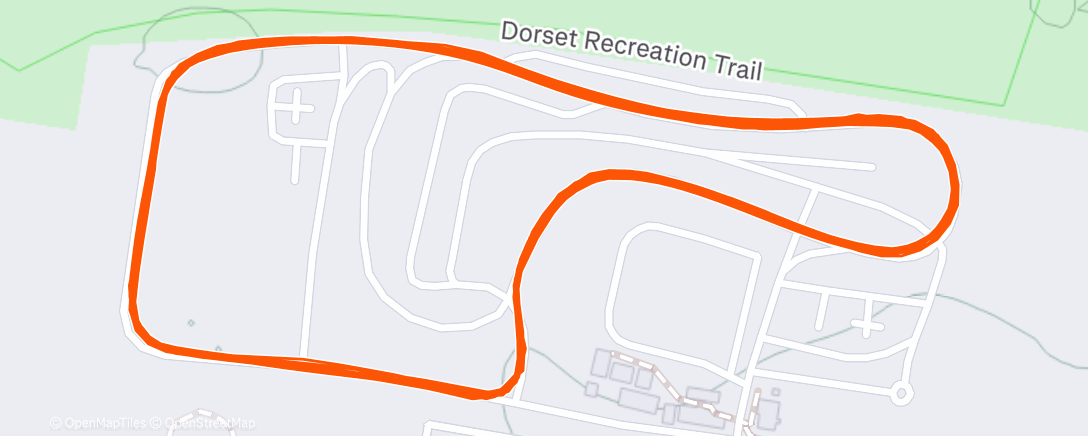 Map of the activity, ECC Metec A grade . Finished in the 3rd group.