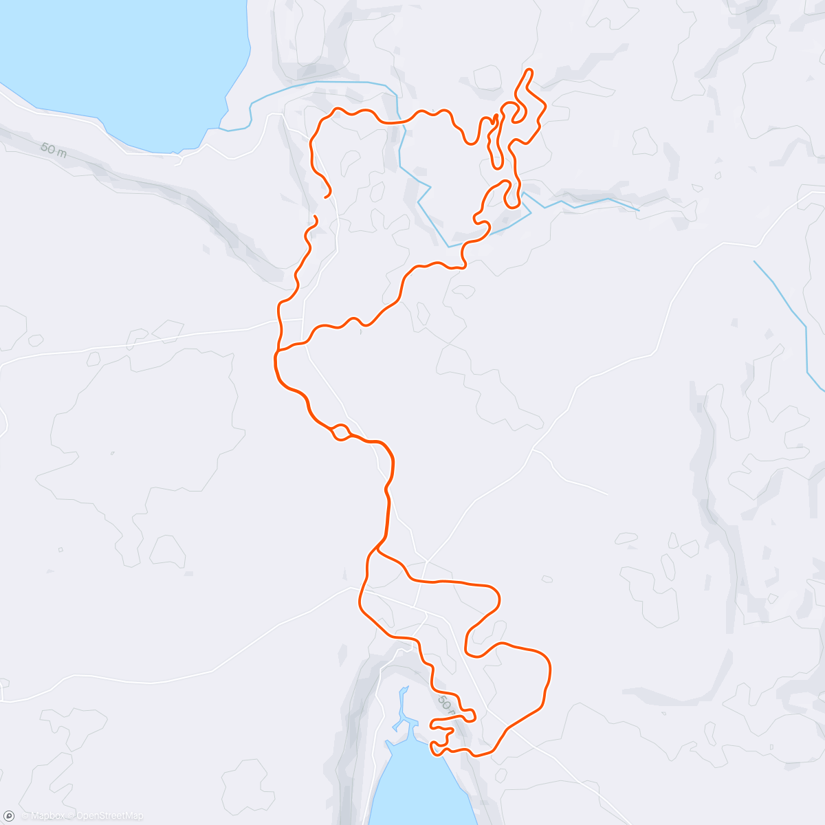 Map of the activity, Zwift - Pacer Group Ride: Castle to Castle in Makuri Islands with Coco