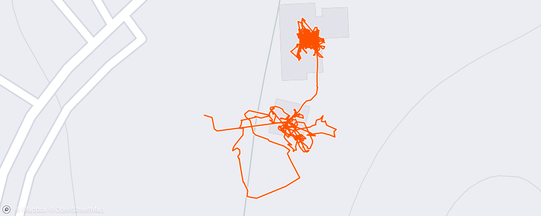 Mapa da atividade, Lunch Roller Ski