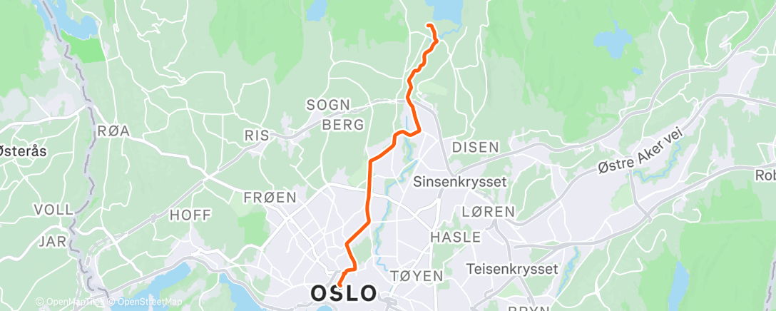 Mapa de la actividad (Morning Gravel Ride)