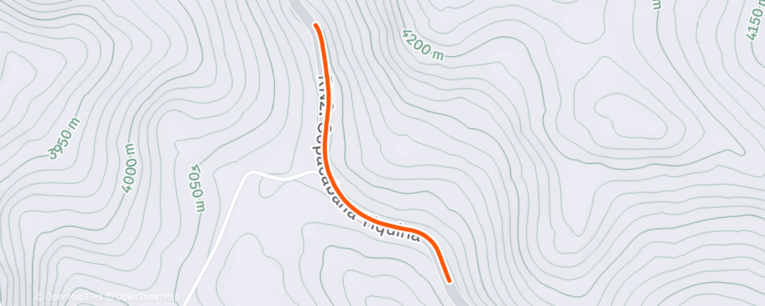 Map of the activity, ROUVY - 20 minute cool-down