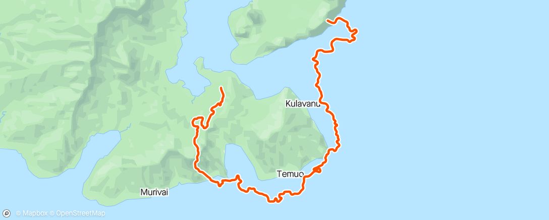 Map of the activity, Zwift - Thew in Watopia