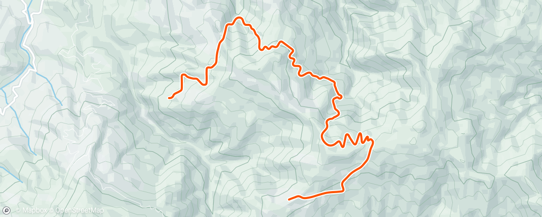 Map of the activity, Zwift - Sevens in France