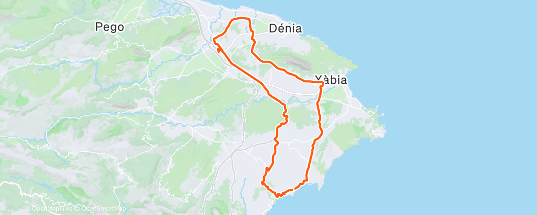 Carte de l'activité Radfahren