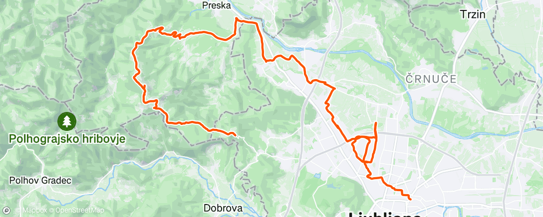 Map of the activity, 2/2 ToškoČelo/Brezovica in SvetiJakob pri Medvodah