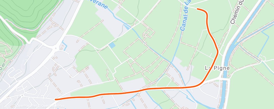 Карта физической активности (Sometimes I run.)