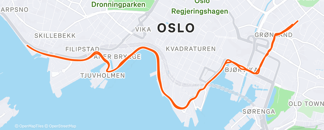 活动地图，Morning Run