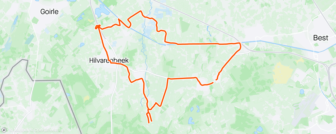 Mapa da atividade, Boodschappen in H'beek