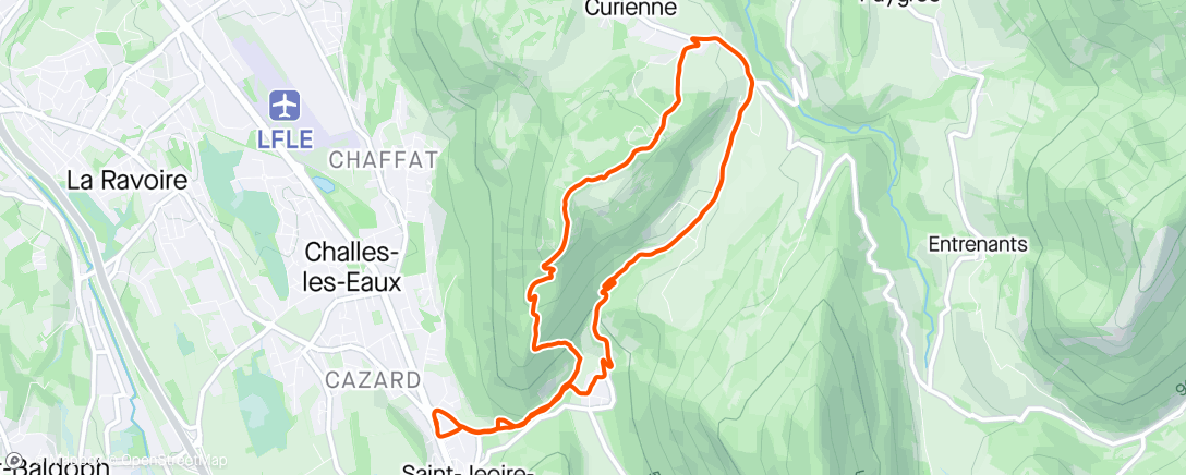 Map of the activity, Test tour MDN pivot: switchblade