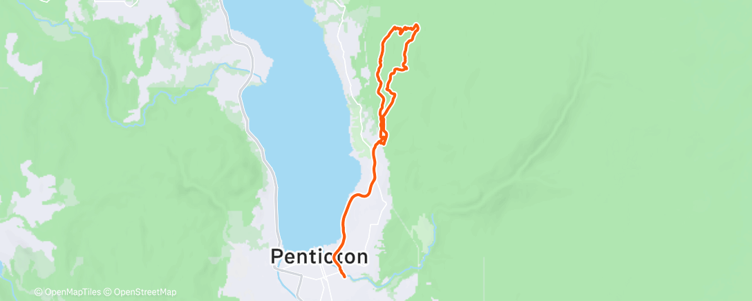 Map of the activity, Mice is riding great!