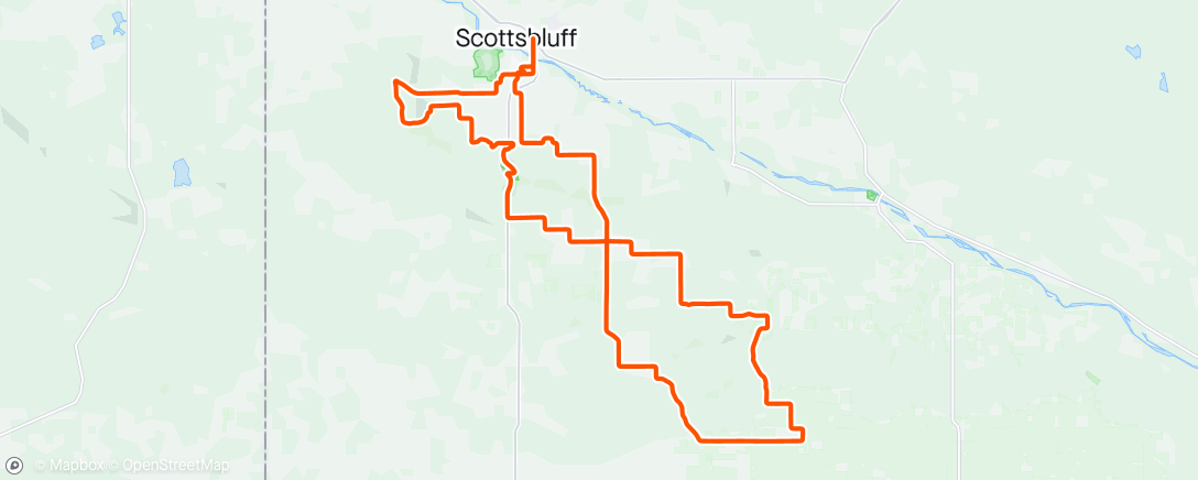 Map of the activity, Morning Ride