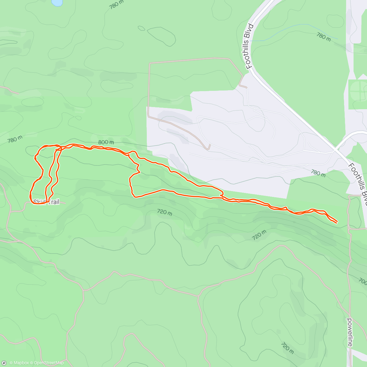 Map of the activity, Pidherny in & out