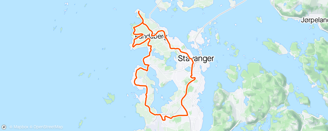 Map of the activity, Søndagstrill