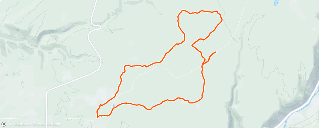 Map of the activity, Boggy Loop backwards