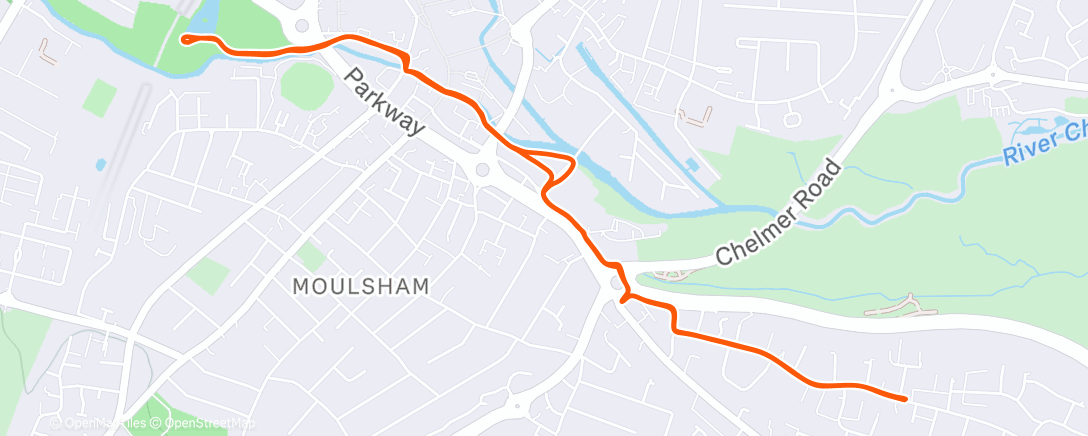 Map of the activity, Morning E-Bike Ride